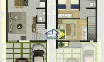Imagem 3: Sobrados Novos 2 dorms, quintal, 57m² a partir de R$ 302.713 - Parque Santa Rosa - Suzano