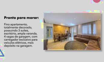 Imagem 2: Apartamento para Venda no Jardim Anália Franco, 3 quartos, 3 suítes, 4 vagas, 145 m2