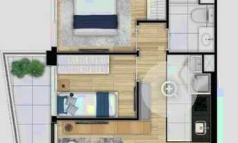 Imagem 2: Lançamento à venda, 46 m², 2 dormitórios, 1 vaga