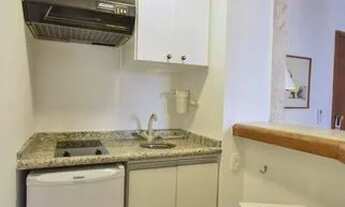 Imagem 3: Flat mobiliado varanda Cidade Jardim com 42 m2 1 dormitório 1 vaga esquina c/ Brigadeiro F