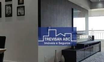 Imagem 4: Apartamento à venda no Centro de SBC - 3 suítes com móveis planejados, sala com varanda e