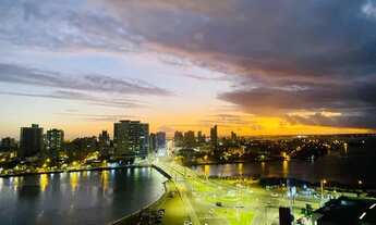 Imagem 5: Cobertura Duplex com vista panorâmica para o mar e rio 360° completo da cidade e entrada p