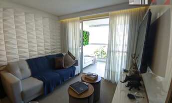 Imagem 6: Apartamento modelo (decorado) de 02 quartos do empreendimento Crisreteli Residence na Prai