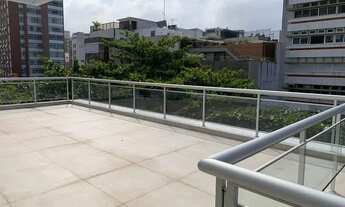 Imagem 4: Cobertura duplex - 360m2 - Terraço com vista para o mar