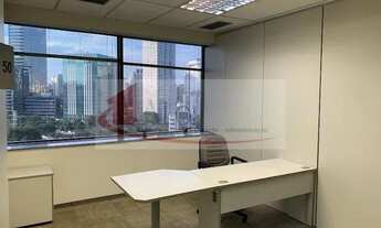 Imagem 5: Conjunto para locação, 306 m² mobiliados na região da Berrini Ar condicionado central Piso