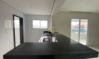 Imagem 4: Apartamento com 2 dormitórios à venda, 82 m² por R$ 550.000 - Vila Caiçara - Praia Grande