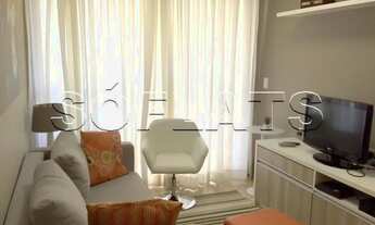 Imagem: Flat Moema Top Life, apto disponível para