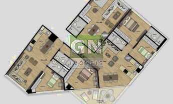 Imagem 4: Apartamento à venda, 2 quartos, 1 suíte, 2 vagas, Barro Preto - Belo Horizonte/MG