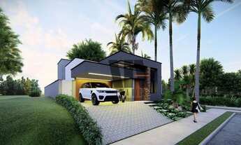 Imagem 3: Espatacular Casa Moderna de 3 Suítes - 260 m² por R$ 2.200.000 - Condomínio Residencial Gi