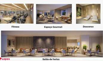 Imagem 3: Cobertura Duplex terraço descoberto 208 m2 3 suítes lavabo 3 vagas cond clube prox shopp