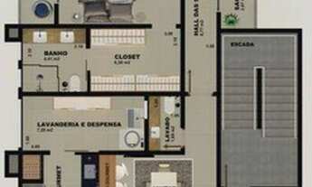 Imagem 7: Apartamento com 3 dormitórios à venda, 139 m² por R$ 1.073.148,60 - Itacolomi - Balneário