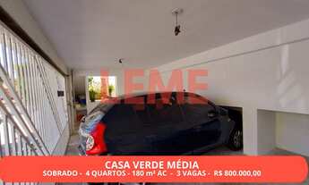 Imagem 7: Sobrado, 4 quartos - 108 m² área construída - 3 vagas - Casa Verde Média