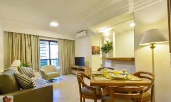 Imagem: Flat mobiliado varanda Cidade Jardim com