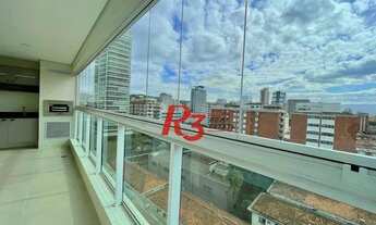 Imagem 3: Apartamento com 2 dormitórios para alugar, 83 m² por R$ 5.300,00/mês - Vila Rica - Santos