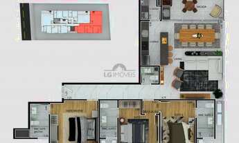 Imagem 6: APARTAMENTO no AMÉRICA com 3 quartos para VENDA, 186 m²