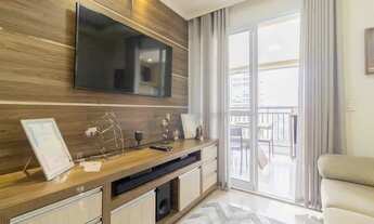 Imagem 5: Apartamento com 2 dormitórios e 1 vaga com varanda Gourmet na Saúde, próximo das Estações