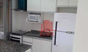 Imagem 7: Apartamento com 1 dormitório para locação no Campo Belo, 48 m². Quarto separado dos demais