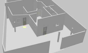 Imagem 2: Casa Alugar Malvinas (rua principal)-3Q, 2 WC, CZ, Gar Coberta, A. Serv. e Quintal