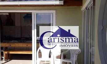 Imagem 4: Cobertura com 3 dormitórios, sendo 1 suíte, à venda, 95 + 95 m²- Jardim Bela Vista - Santo