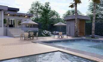 Imagem 2: Casa em termino de construçao.Condominio Aldeias do Lago