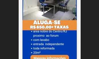 Imagem: Alugo sala reformada no centro RJ