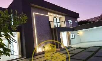 Imagem 4: ESPLÊNDIDO SOBRADO 5 SUÍTES PISCINA CHURRASQUEIRA LOTE 400m2 CONDOMÍNIO RUA 08 VICENTE PIR