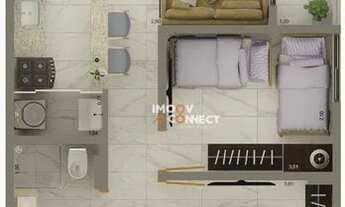 Imagem 7: Apartamento com 3 dormitórios à venda, 57 m² por R$ 243.403 - João Pessoa/PB