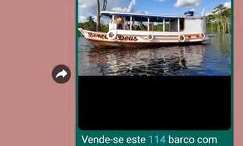 Imagem 2: Barco Galpão / depósito com venda por R$85