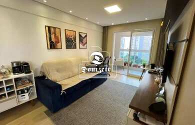 Imagem 2: Apartamento para venda com 73 metros quadrados com 2 quartos em Vila Eldízia - Santo André