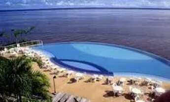 Imagem 2: FLAT TROPICAL, MOBILIADO, VISTA PARA PRAIA E PONTE COM 33m2