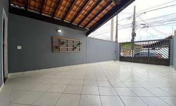 Imagem 2: Casa para aluguel tem 125 metros quadrados com 2 quartos em Guilhermina - Praia Grande - S