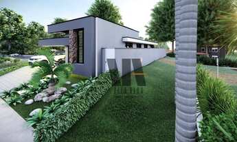 Imagem 7: Espatacular Casa Moderna de 3 Suítes - 260 m² por R$ 2.200.000 - Condomínio Residencial Gi