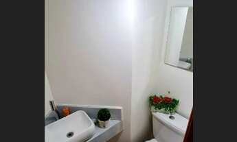 Imagem 5: Alto padrão Gonzaga, 149 m2 uteis, Seminovo, 3 Suítes, Frente, Andar alto, Sala 2 ambiente