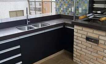 Imagem 7: Cobertura duplex para venda possui 350 metros quadrados com 4 quartos em Embaré - Santos