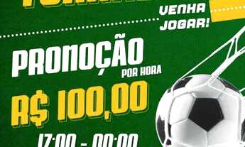 Imagem: Campo de Futebol Society Arena Ponte Nova