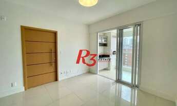 Imagem 4: Apartamento com 2 dormitórios para alugar, 83 m² por R$ 5.300,00/mês - Vila Rica - Santos