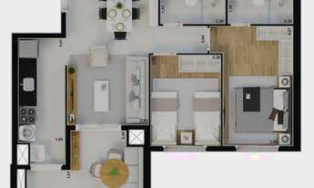 Imagem 4: Apartamento Bild Livit 113 m2 88 m2 69 m2 Olhos D'água