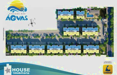 Imagem 2: Apartamentos de 2 quartos no condomínio Village das Águas