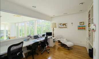 Imagem 2: Area social com pe direito de 8 metros, Home e Lareira