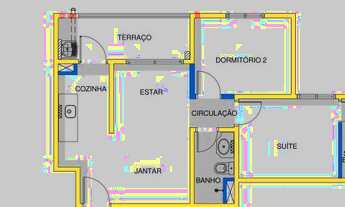 Imagem: Condomínio situado na Rua Dr. Benedito