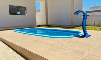 Imagem 3: Casa de condomínio Delmar para venda possui 130m² com 3 quartos em Centro - Paripueira - A