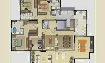 Imagem 4: COM QUADRA DE TÊNIS, ILUMINATTO, 177 M², 3 SUÍTES, 3 VAGAS DE GARAGEM