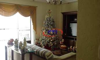 Imagem 2: Apartamento com 3 dormitórios à venda, 143 m² por R$ 712.000,00 - Vila Caminho do Mar - Sã