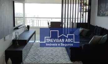 Imagem 2: Apartamento à venda no Centro de SBC - 3 suítes com móveis planejados, sala com varanda e