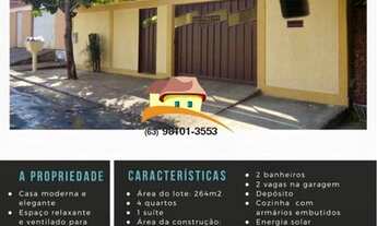 Imagem: Casa para Venda em Palmas, Plano Diretor