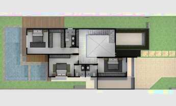 Imagem 5: Terras Alpha 1 - Casa de Condomínio 4 quartos, sendo 4 suítes