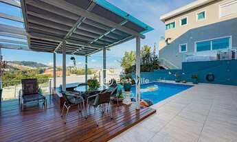 Imagem 7: Casa com 4 dormitórios à venda, 421 m² por R$ 3.600.000,00 - Alphaville - Santana de Parn