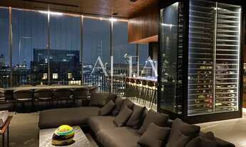 Imagem 3: Cobertura Duplex edifício novo na região da Faria Lima com Piscina Privativa, pronto e mob