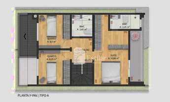 Imagem 6: Sobrado com 03 quartos (01 suite) e 01 vaga no Xaxim, Curitiba