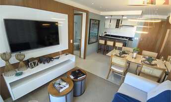 Imagem 4: Apartamento modelo (decorado) de 02 quartos do empreendimento Crisreteli Residence na Prai